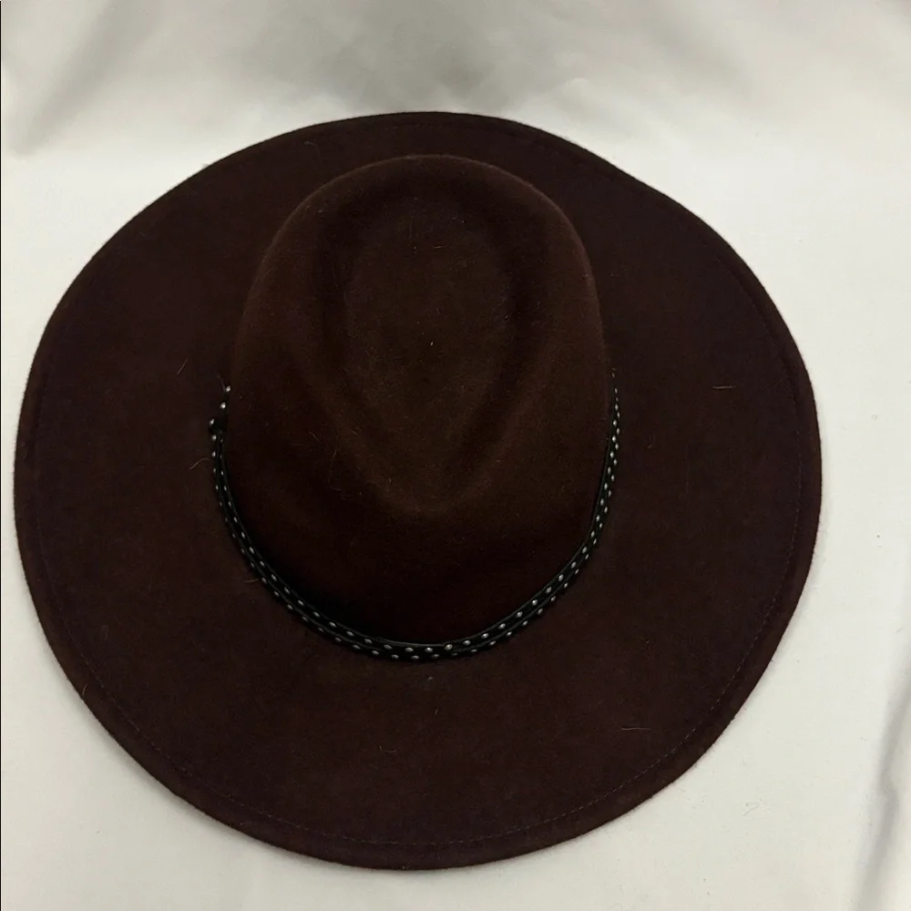 Universal Thread Womens Sun Hat Wool Felt Studded - Picture 1 of 6